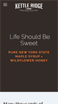 Mobile Screenshot of kettleridgefarm.com